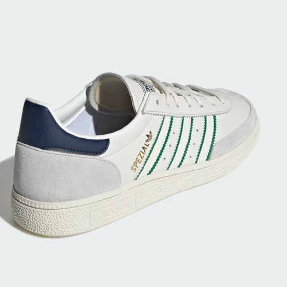 adidas Handball Spezial Core White / Green / Night Indigo - Picture 3 of 13